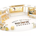 Mother and Child Booth Mother and Child Flash Mother and Child Activity Roadshow Activity Flash Activity Studio Mini Show Yogurt Flash Milk Flash 3d model