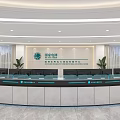 Control Hall Design 3d model