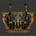 Mech Warrior Mech Soldier Machine Battlearm Mechanical Battlearm Machine Fighter Robot 3d model