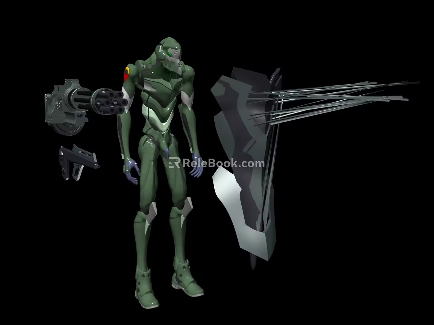 Movie animation robot hand toys 3d model