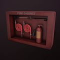 Fire cabinet 3d model