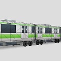 Train Train EMU High Speed Rail 3d model