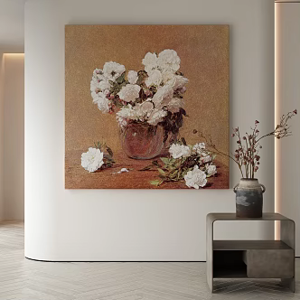 Quiet Decorative Painting 3d model
