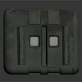 Modern Science Fiction Box Science Fiction Box Military Box Password Box 3d model