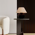 Table lamp table lamp side 3d model