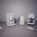 SMEB Daily Electrical Appliances Collection Featuring Coffee Machine Kettle And Hand Mixer