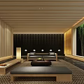 New Chinese Rest Area 3d model
