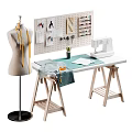 Tailor's workshop 3d model