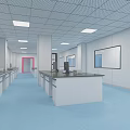 constant temperature and humidity laboratory 3d model