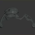 Mech Warrior Mech Soldier Machine Battlearm Mechanical Battlearm Machine Fighter Robot 3d model