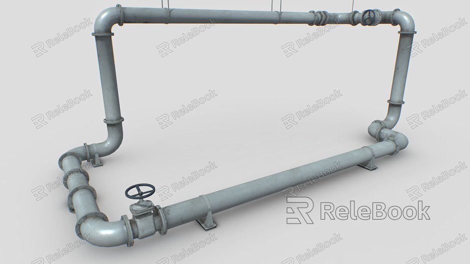 Industrial LOFT Piping Package model