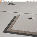 Carpet Fabric Carpet Simple Carpet milliken 3d model