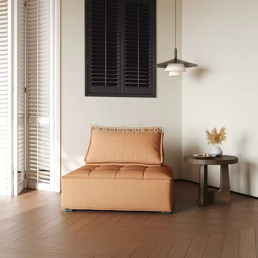 Modern Lazy Sofa 3d model