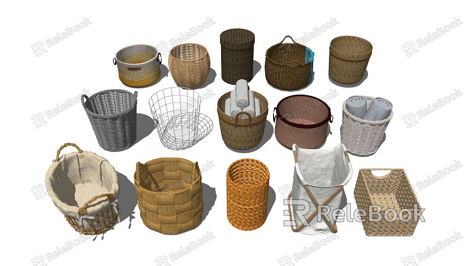 Modern Storage Basket Laundry Basket model