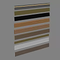 Simple skirting line skirting line plaster line component line 3d model