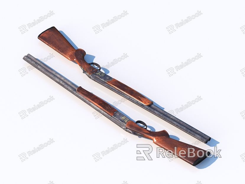 Rifle Weapons Military Supplies model