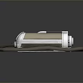 Industrial Mechanical Device With Cylindrical Fabric Body And Flexible Hose