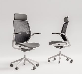 Modern office chair 3d model