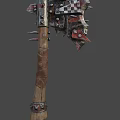 Weapon Orc Chopping Axe 3d model