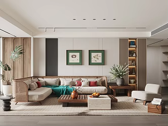 The Silent Living Room 3d model