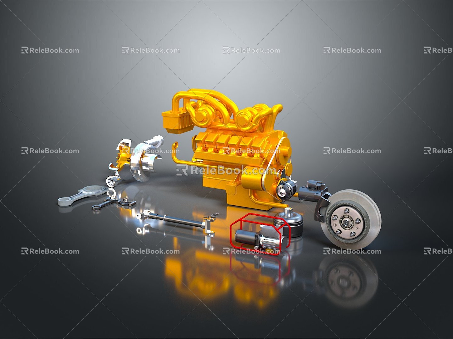 Engine Racing Engine Racing Engine Car Engine Car Engine Car Engine Vehicle Vehicle 3d model