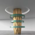 Modern Column 3d model