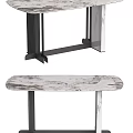 End View Desk 3d model