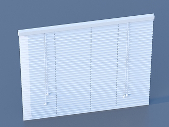 Venetian blinds Curtain 3d model