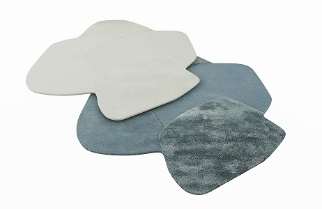 irregular carpet 3d model