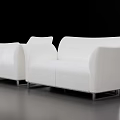 Nordic Combination Sofa Sofa 3d model