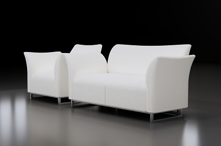 Nordic Combination Sofa 3d model