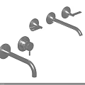 Modern Silver Faucets With Stylish Design For Bathroom And Kitchen Use