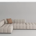 Minotti corner sofa 3d model