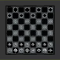 Modern Chess Sci-fi Chess Sci-fi Chessman Cyber Chessman 3d model