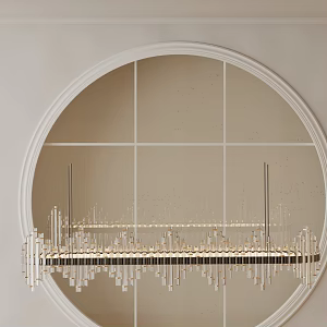 Modern chandelier 3d model
