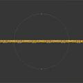 modern train high-speed rail EMU 3d model