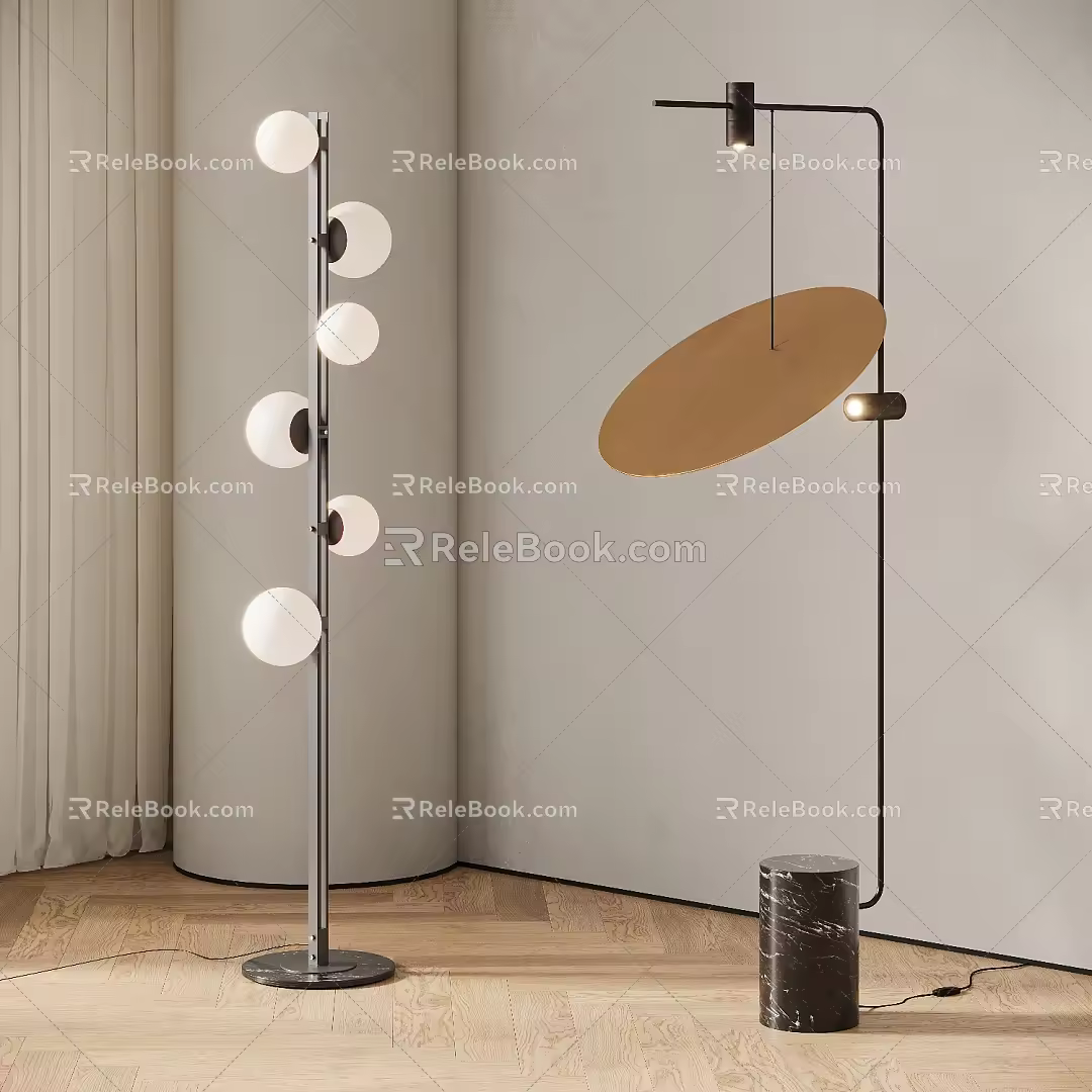 Floor lamp 3d model