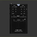 Pioneer Computer Control Unit With Dual Channel Buttons And Knobs Interface 3d model