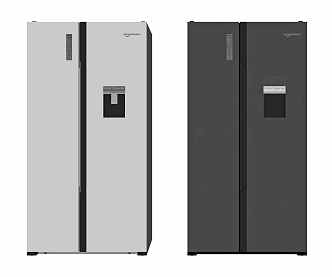 Modern refrigerator double door refrigerator 3d model