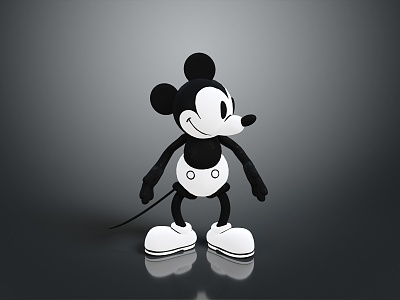 Mickey Mouse Cartoon Characters Cartoon Animals Cartoon Small Animals Game Characters Virtual Characters Anime Characters model