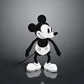 Mickey Mouse Cartoon Characters Cartoon Animals Cartoon Small Animals Game Characters Virtual Characters Anime Characters 3d model