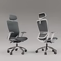Modern Ergonomic Office Chairs With Mesh Back Adjustable Features And Swivel Wheels