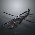 Space Mission Support Helicopter With Advanced Aerospace Technology And Design