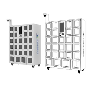Smart Locker 3d model