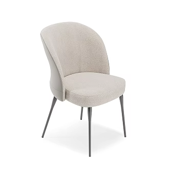 Modern Simple Single Chair Simple Chair Casual Chair 3d model