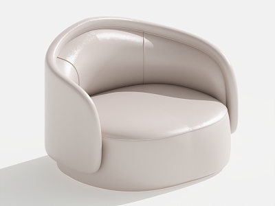 Modern Single Sofa Leisure Chair Single Chair 3d model