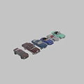 Vintage Classic Cars Collection Featuring Various Retro Models In Different Colors