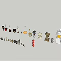 Diverse Lighting Fixture Collection Featuring Various Styles And Decorative Designs