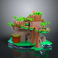 Game Environment Game Scene Fairy Tale Scene Fairy Tale Magic Scene Magic Item Fantasy Scene 3d model