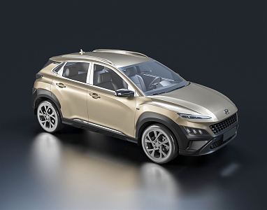 Hyundai car family car off-road vehicle new off-road car 3d model